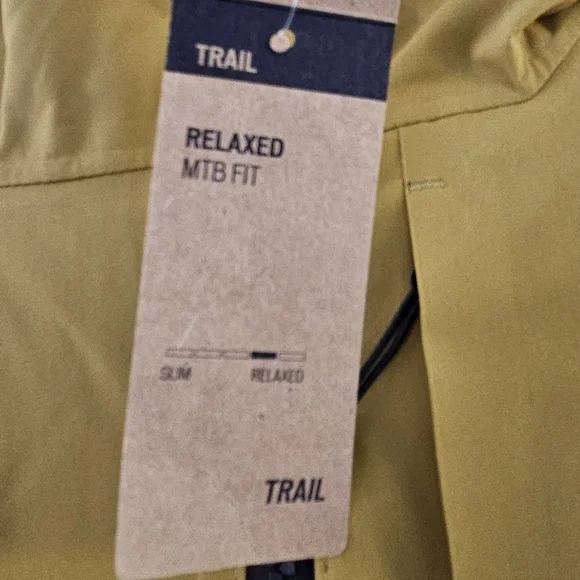 Specialized Men Trail Rain Jacket bike jacket harvest gold mustard color size XL - Picture 12 of 16